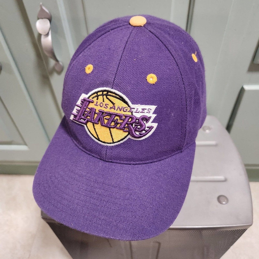 VTG Los Angeles Lakers PUMA NBA Basketball Mens Snapback Hat Cap OSFA One Size